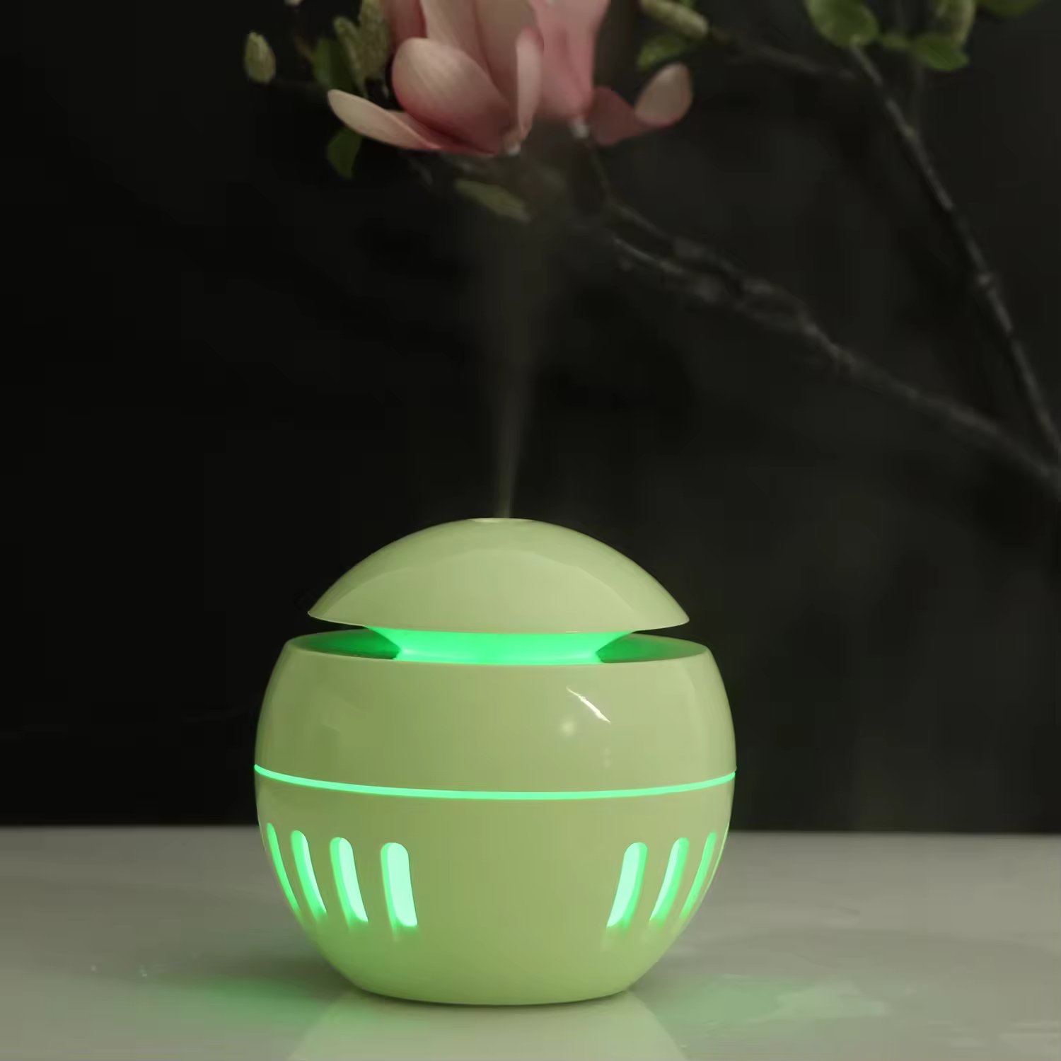 203df805-fe26-4144-bdb4-433636293ca0.jpg Wood grain fragrance humidifier - Image 1