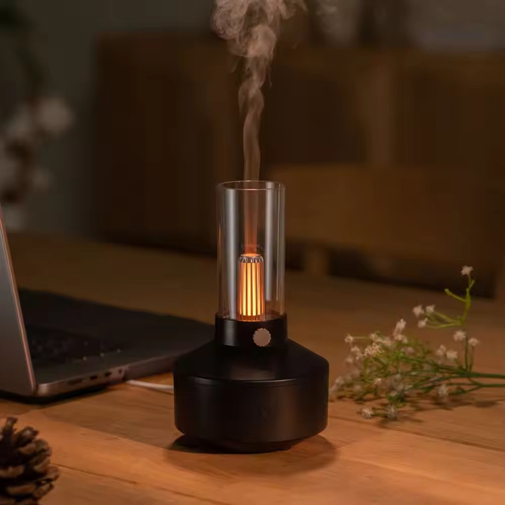 2794d62b-71da-4a18-be1c-c4295fc6d827.jpg Retro Night Light Humidifier - Image 1