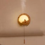 Wireless wall-mounted fragrance humidifier