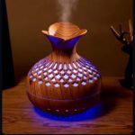 Wood grain ultrasonic air humidifier